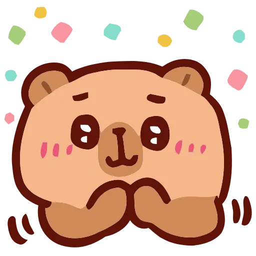 🎊 Эмодзи «Capybara» для Telegram