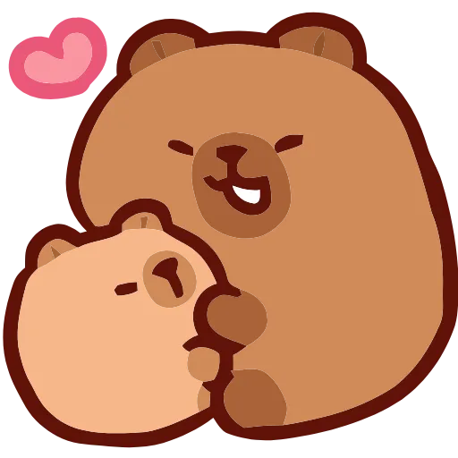 ❤️ Эмодзи «Capybara» для Telegram