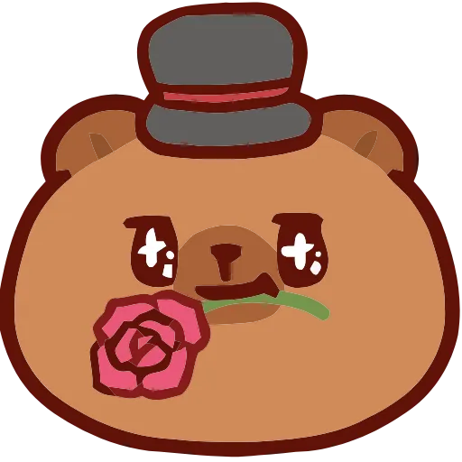 🌷 Эмодзи «Capybara» для Telegram