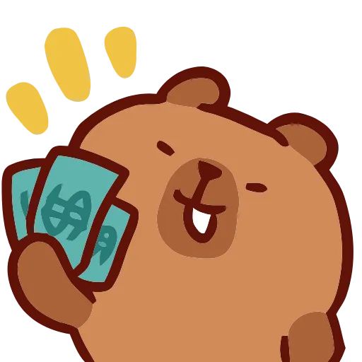 💵 Эмодзи «Capybara» для Telegram