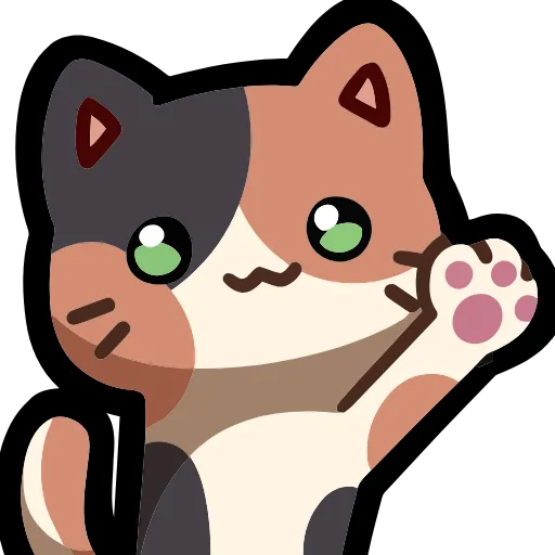 🐾 Эмодзи «Cats» для Telegram