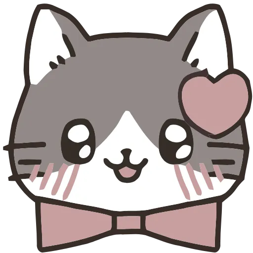 ❤️ Эмодзи «Cats» для Telegram