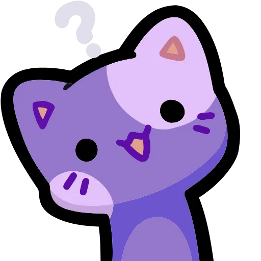 ❔ Эмодзи «Cats» для Telegram