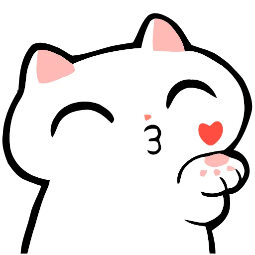 😘 Эмодзи «Cats» для Telegram