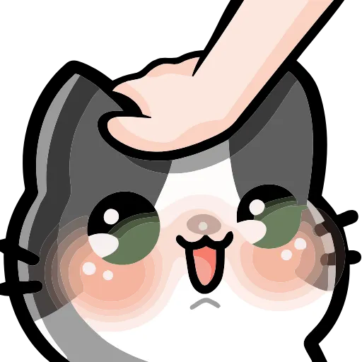 ❤️ Эмодзи «Cats» для Telegram