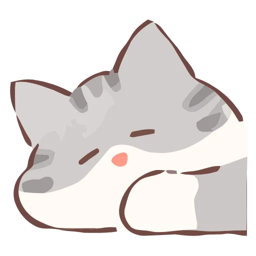 😴 Эмодзи «Cats» для Telegram