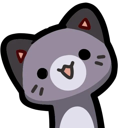 ❔ Эмодзи «Cats» для Telegram
