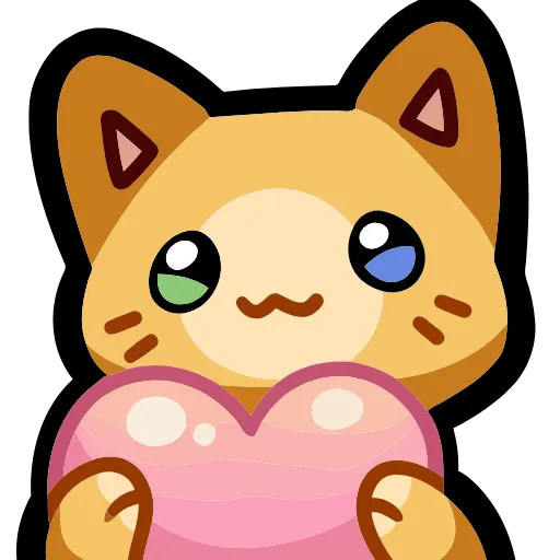 ❤️ Эмодзи «Cats» для Telegram