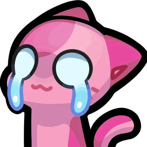 😭 Эмодзи «Cats» для Telegram
