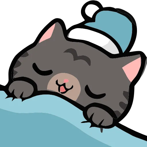 😴 Эмодзи «Cats» для Telegram