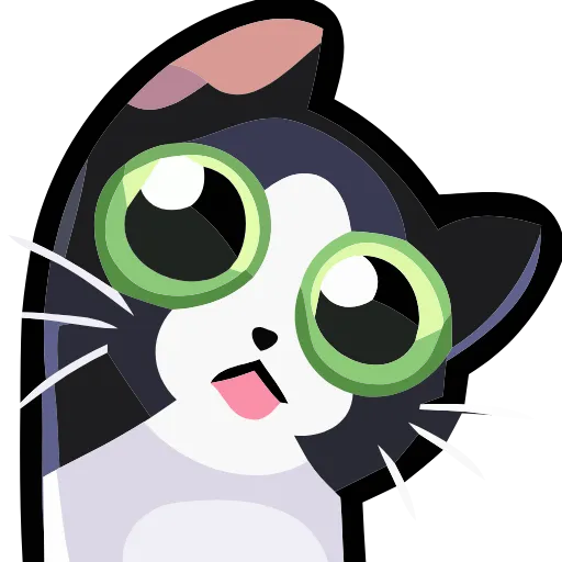 😳 Эмодзи «Cats» для Telegram