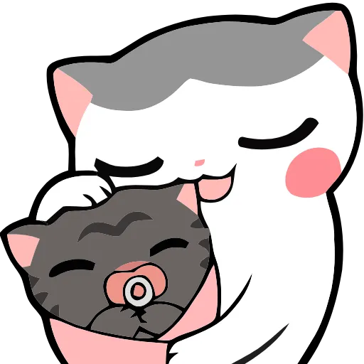 ❤️ Эмодзи «Cats» для Telegram