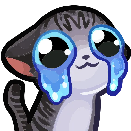 😭 Эмодзи «Cats» для Telegram