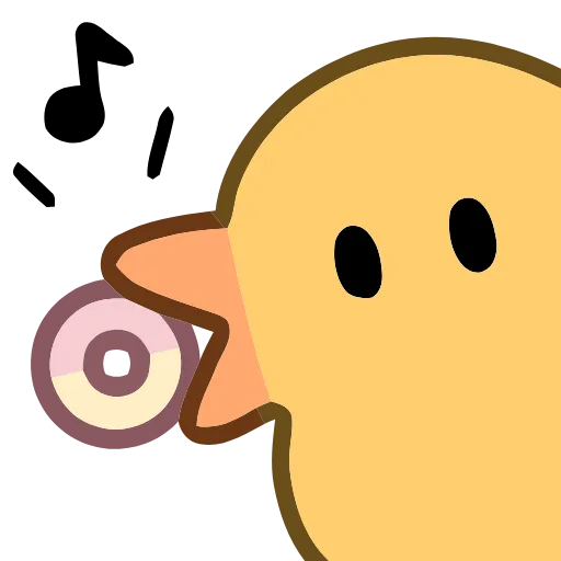 🐤 Эмодзи «Cute Chick» для Telegram