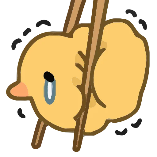 🐤 Эмодзи «Cute Chick» для Telegram