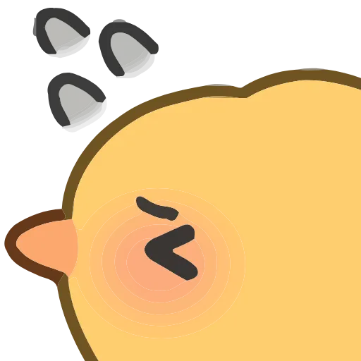 🐤 Эмодзи «Cute Chick» для Telegram