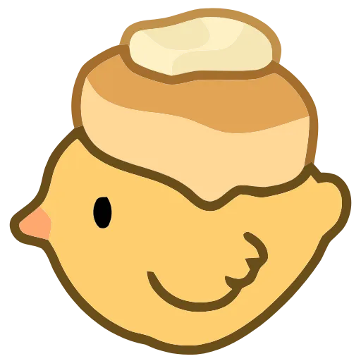 🐤 Эмодзи «Cute Chick» для Telegram