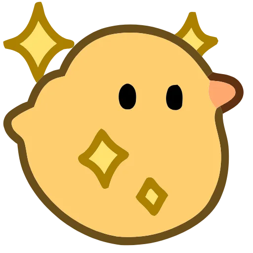 🐤 Эмодзи «Cute Chick» для Telegram