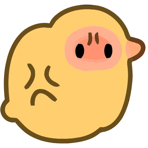 🐤 Эмодзи «Cute Chick» для Telegram