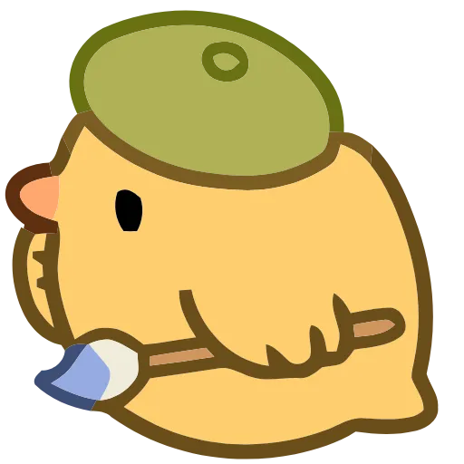 🐤 Эмодзи «Cute Chick» для Telegram