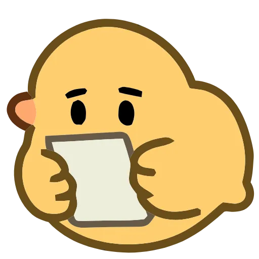 🐤 Эмодзи «Cute Chick» для Telegram