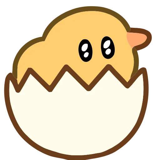 🐤 Эмодзи «Cute Chick» для Telegram