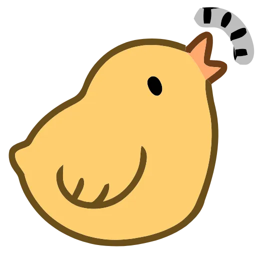 🐤 Эмодзи «Cute Chick» для Telegram