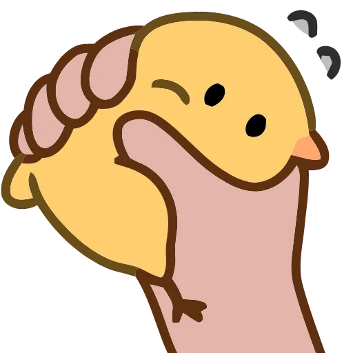 🐤 Эмодзи «Cute Chick» для Telegram