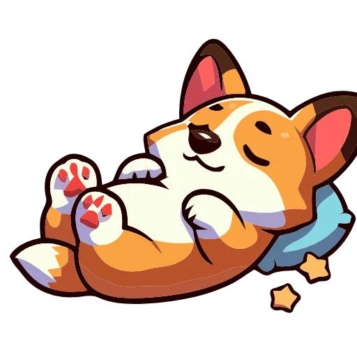 🐕 Эмодзи «🐕 Набор эмоджи с Корги в качестве» для Telegram