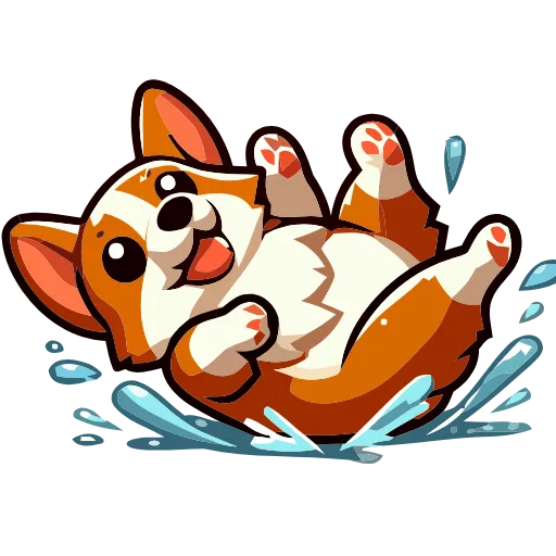 🐕 Эмодзи «🐕 Набор эмоджи с Корги в качестве» для Telegram