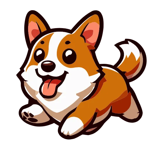 🐕 Эмодзи «🐕 Набор эмоджи с Корги в качестве» для Telegram