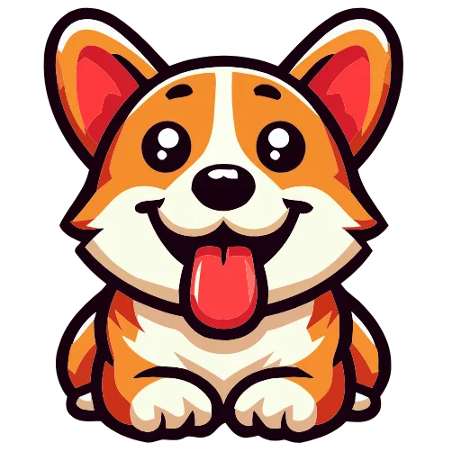 🐕 Эмодзи «🐕 Набор эмоджи с Корги в качестве» для Telegram