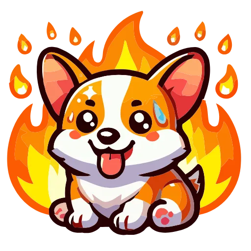 🐕 Эмодзи «🐕 Набор эмоджи с Корги в качестве» для Telegram
