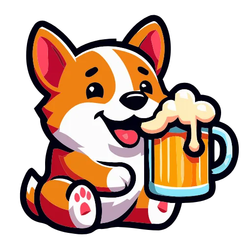 🐕 Эмодзи «🐕 Набор эмоджи с Корги в качестве» для Telegram