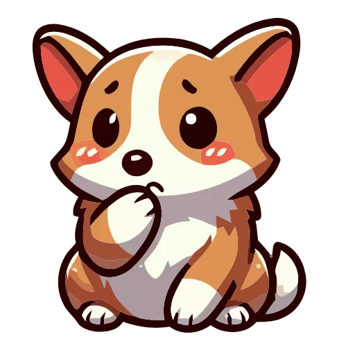 🐕 Эмодзи «🐕 Набор эмоджи с Корги в качестве» для Telegram