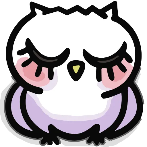 🦉 Эмодзи «Cute Emojis» для Telegram