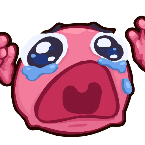 😭 Эмодзи «Cute Emojis» для Telegram