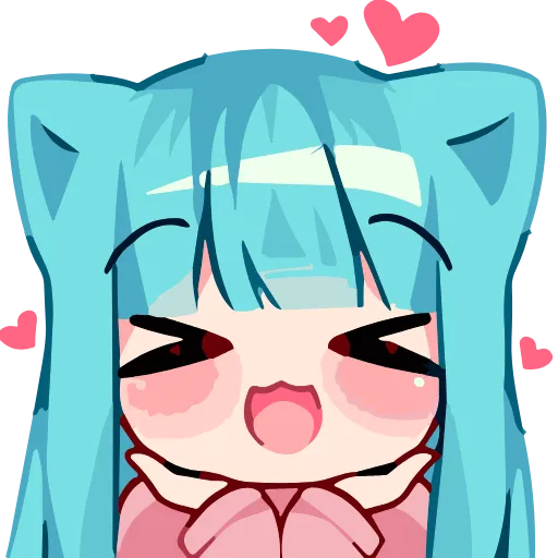 🥰 Эмодзи «Cute Emojis» для Telegram