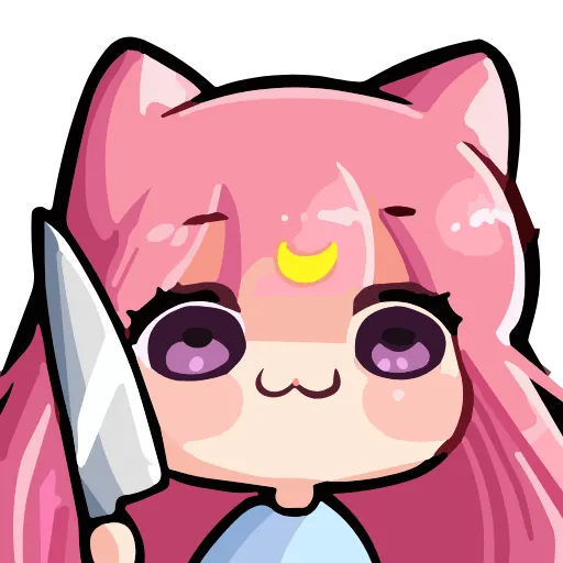 🔪 Эмодзи «Cute Emojis» для Telegram