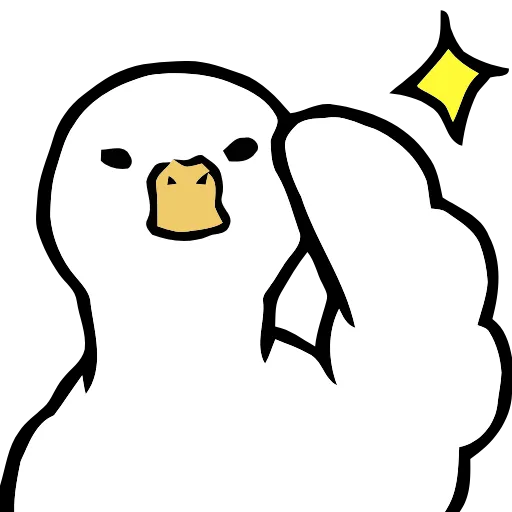 👍 Эмодзи «Duck» для Telegram
