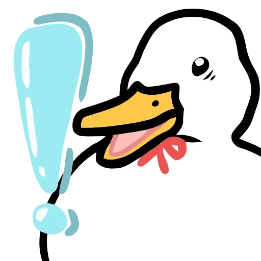 🪿 Эмодзи «Duck» для Telegram