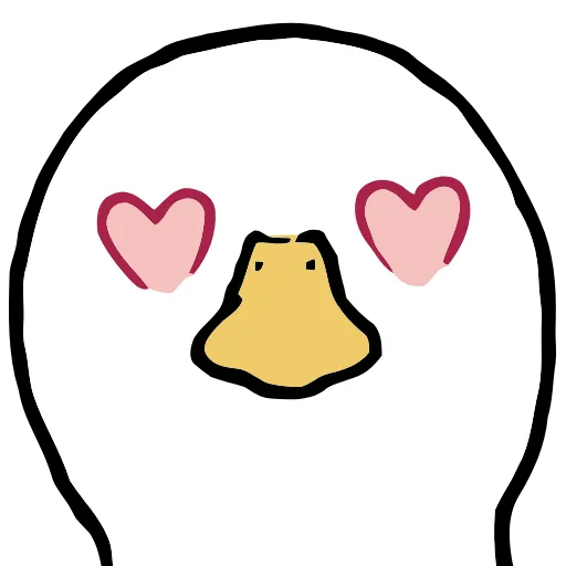 😍 Эмодзи «Duck» для Telegram