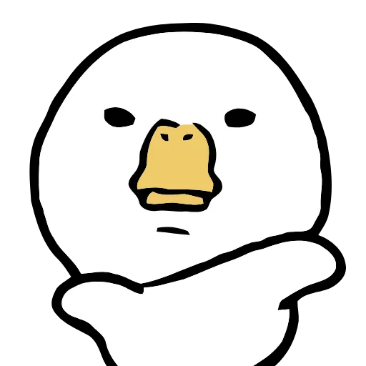 🤔 Эмодзи «Duck» для Telegram