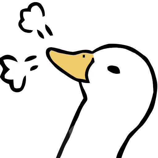 😮‍💨 Эмодзи «Duck» для Telegram