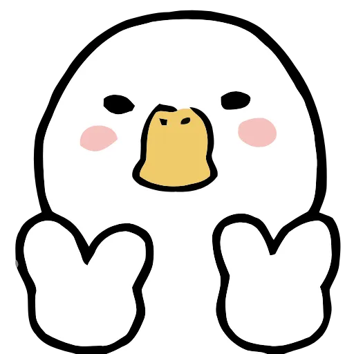 ✌ Эмодзи «Duck» для Telegram