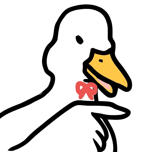 🪿 Эмодзи «Duck» для Telegram