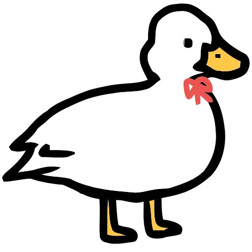 🪿 Эмодзи «Duck» для Telegram
