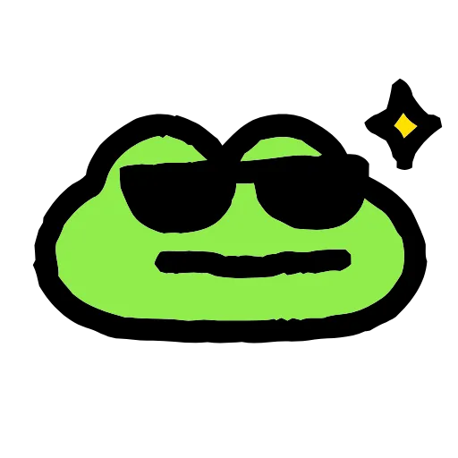 🐸 Эмодзи «Fric» для Telegram