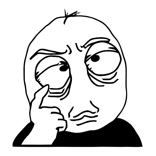 🤔 Эмодзи «() Faces» для Telegram