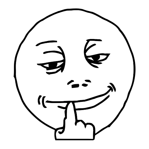 😏 Эмодзи «() Faces» для Telegram
